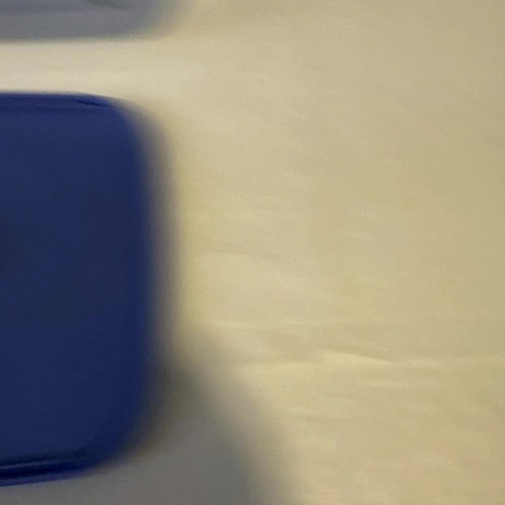 Tupperware Rock N Serve 2½‎ Cups Blue Container with Lid Vent Square 3385